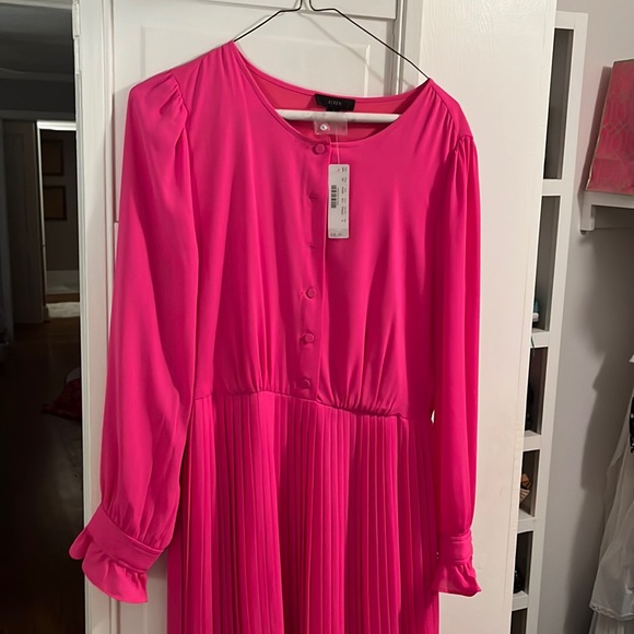 Hot pink dress from Jcrew. Size 8. NWT